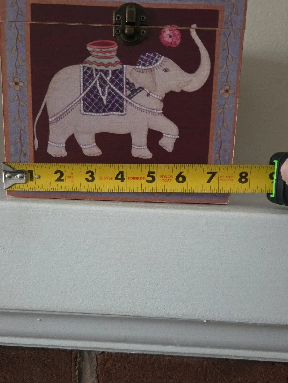 Decorative Pink Elephant Box